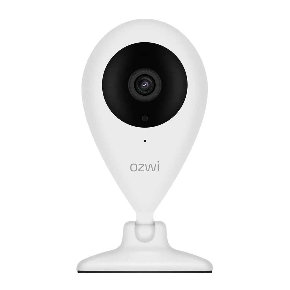 Home IP Camera, OzWi Smartlink Mini Wifi Wireless Security IP Camera Surveillance System Remote Monitoring with Two-way Audio Night Vision(White)