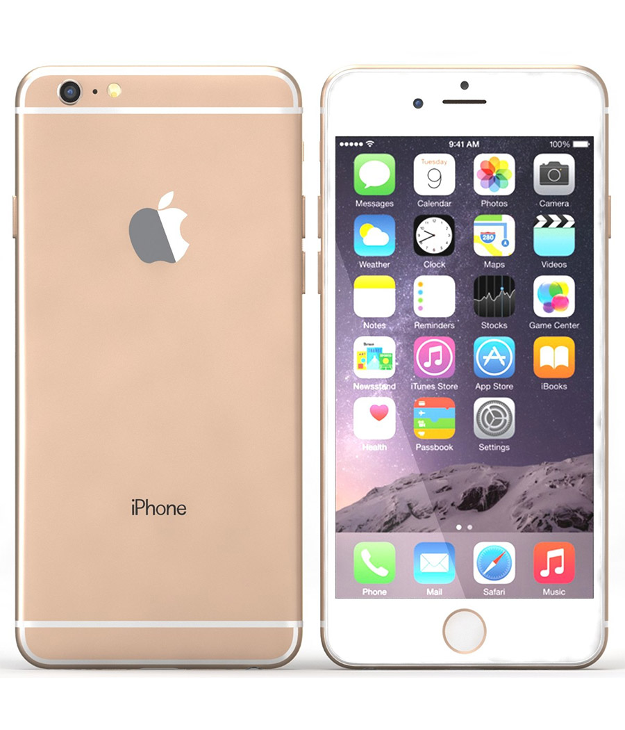 Điện thoại Apple iPhone 6 Plus Unlocked Cellphone, Gold, 16 GB