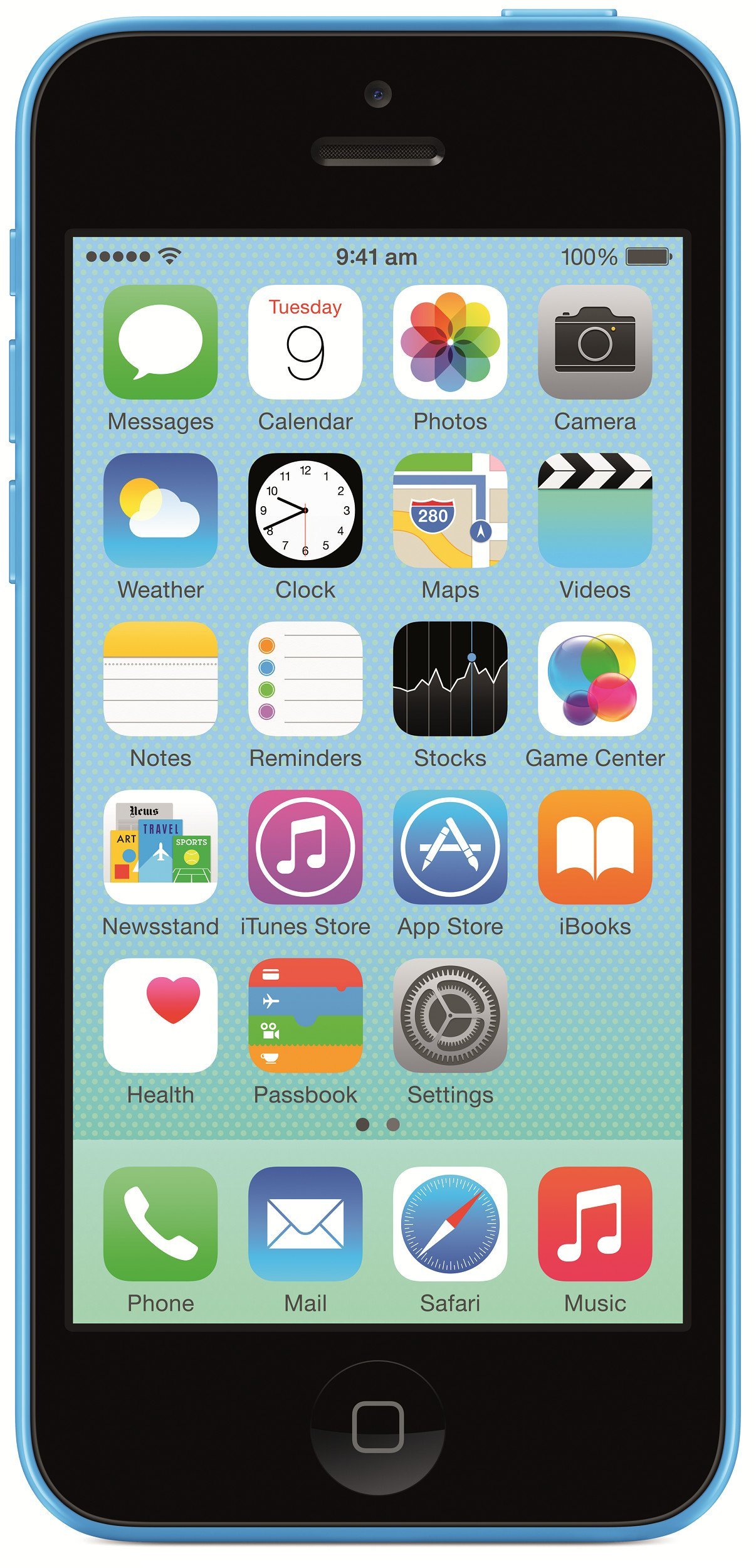 Điện thoại Apple iPhone 5c Factory Unlocked Cellphone, 8GB, Blue