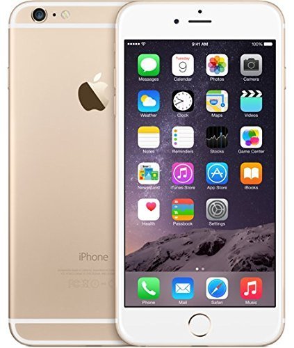 Apple iPhone 6 Plus 64GB Factory Unlocked GSM 4G LTE Smartphone, Gold (Certified Refurbished)