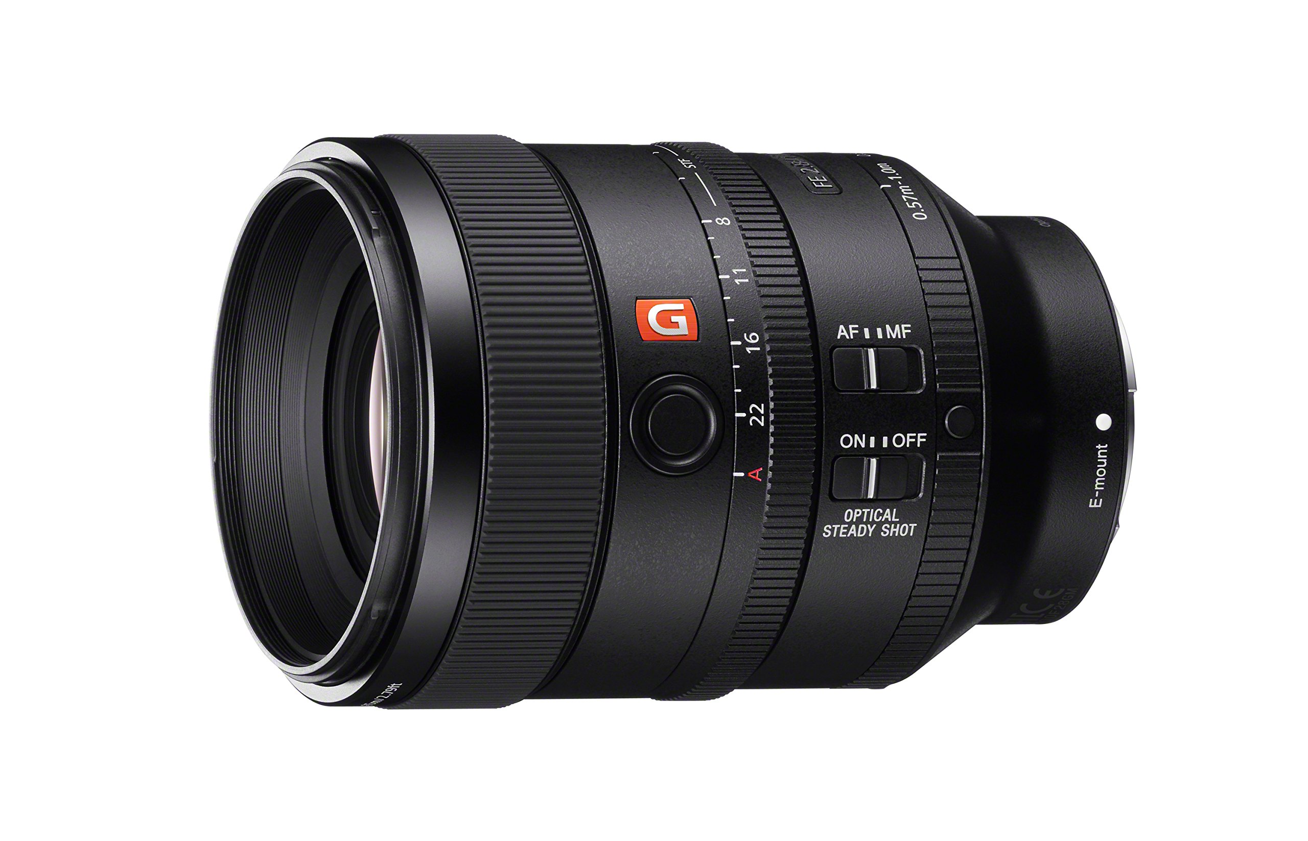 Ống kính Sony SEL100F28GM 100mm f2.8 Medium-telephoto Fixed Prime Camera Lens, Black