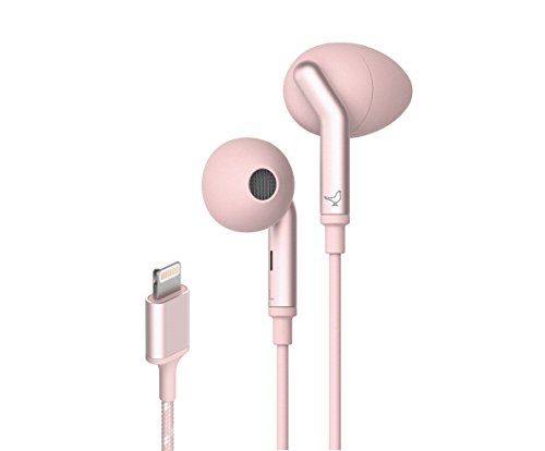 Tai nghe  Libratone Q ADAPT Lightning In-Ear Noise Cancelling Headphones – for Apple Devices (Rose Pink)