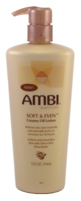 Ambi Soft & Even Creamy Oil Lotion 12oz Pump