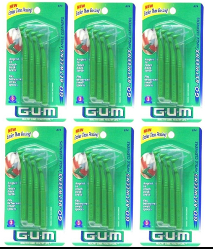 Gum Go Between 4 Count (6 Pieces) Flossers