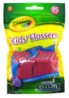 Gum Flossers 75 Count Crayola Kids