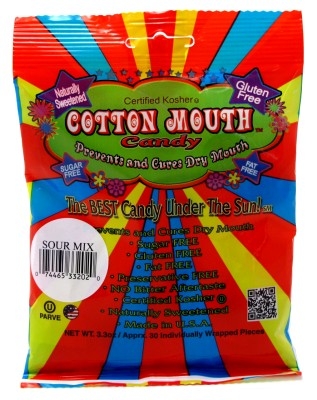 Cotton Mouth Candy Sour Mix Bag 3.3oz