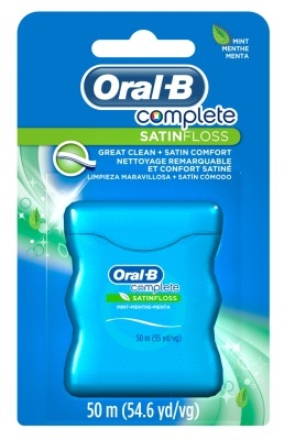 Oral-B 54 Yards Floss Satin Mint (6 Pieces)