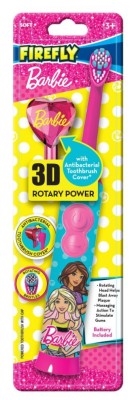 Firefly Toothbrush Barbie 3D Rotary Power