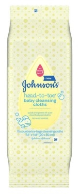 Johnsons Baby Head-To-Toe Cleansing Cloths