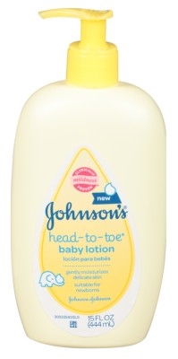 Johnsons Baby Head-To-Toe Lotion 15oz Pump