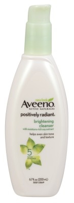 Aveeno Positively Radiant Brightening Cleanser 6.7oz