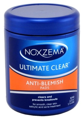 Noxzema Ult-Clear Anti-Blemish Pads 90 Count