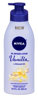 Nivea Lotion Oil-Infused Vanilla/Almond Oil 16.9oz Pump