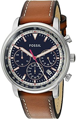 Đồng hồ Fossil Goodwin Chronograph Light Brown Leather Watch