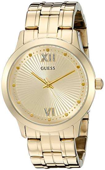 Đồng hồ GUESS Women's Gold Tone Stainless Steel Bracelet Watch U0634L2