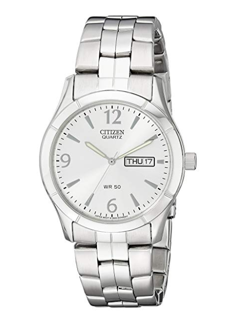 Đồng hồ Citizen Men's Stainless Steel Watch With Silver Dial
