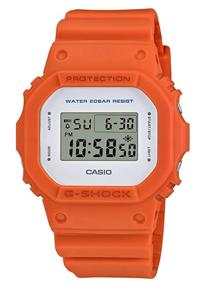 Đồng hồ G-Shock Unisex DW-5600M-4CR Orange Watch