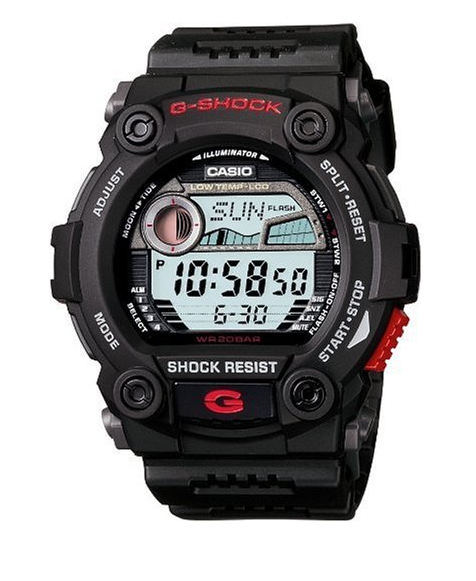 Đồng hồ G7900 200M Water Resistant G-Shock Rescue Digital Sports Watch - Black