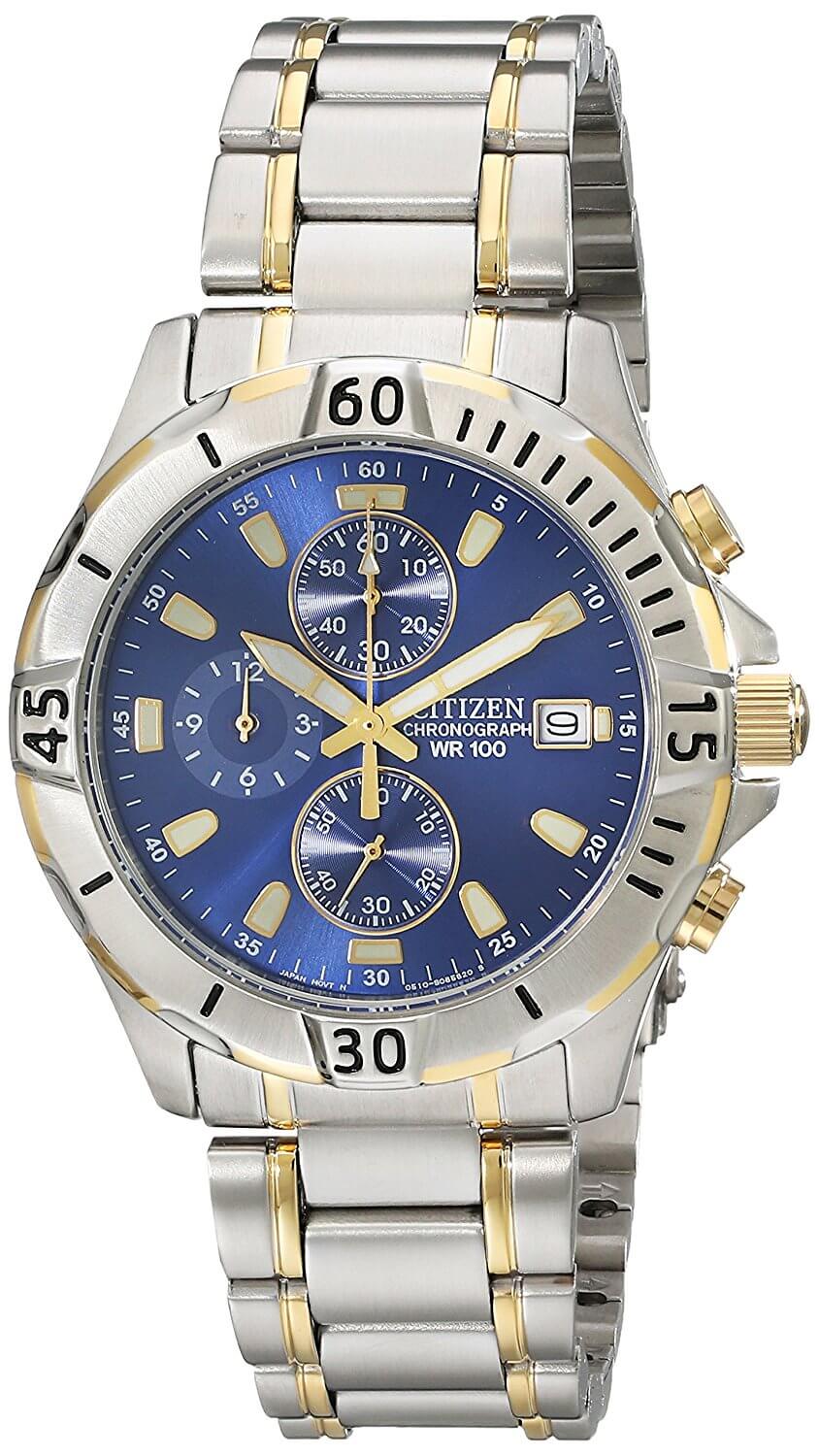 Đồng hồ Citizen Men's Two-Tone Stainless Steel Chronograph Watch