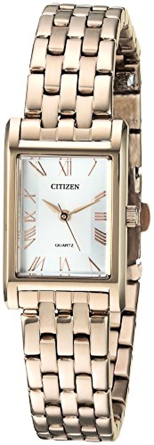 Đồng hồ Citizen EJ-6123-56A  Womens Quartz Watch Gold 22mm Stainless Steel Band