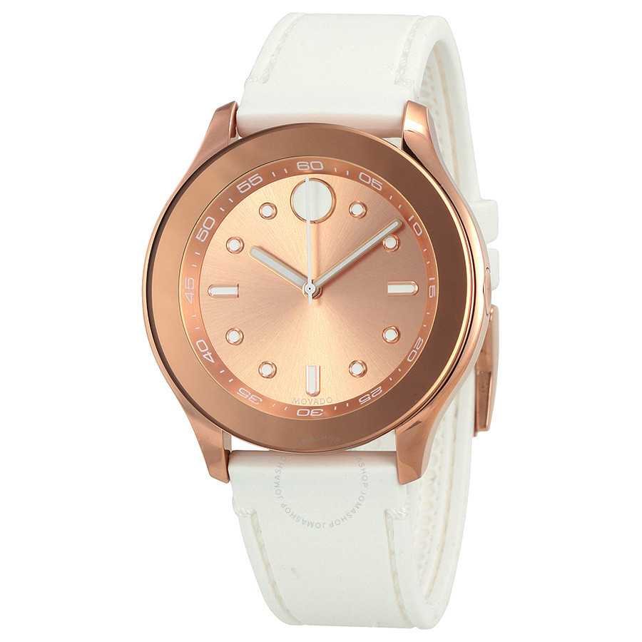 Movado Bold Rose Dial Ladies Watch 3600411