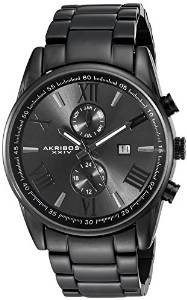 Akribos XXIV Radiant Dark Grey Dial Men's Watch AK812BK