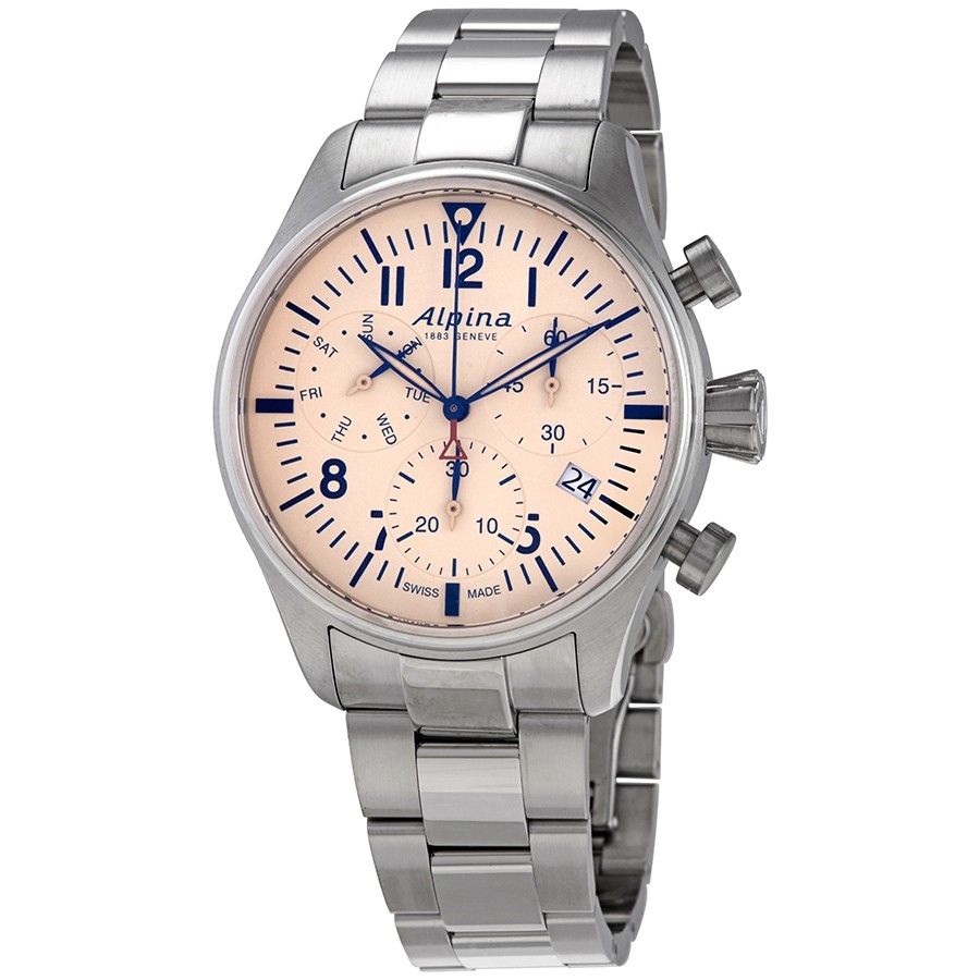 Alpina Startimer Pilot Chronograph Quartz Men's Watch AL-371BG4S6B