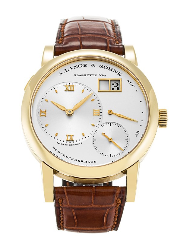 A. Lange & Sohne Lange 1 Champagne Dial 18kt Yellow Gold Men's Watch 101.021