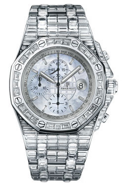 Audemars Piguet Royal Oak Offshore Chronograph Diamond Men's Watch 26174BC.ZZ.8042BC.01