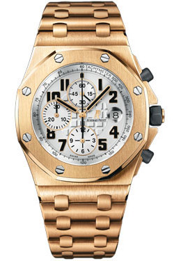 Audemars Piguet Royal Oak Offshore Automatic Chronograph 18 kt Rose Gold Men's Watch 26170OR.OO.1000OR.01