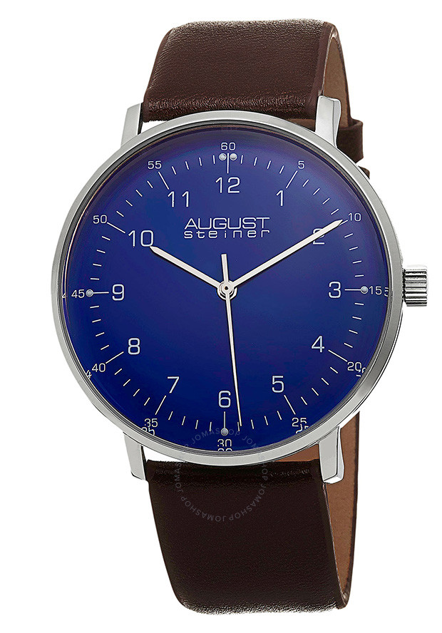 August Steiner Blue Men's Watch AS8090BR