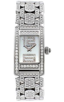 Audemars Piguet Promesse Diamond 18kt White Gold Mini Ladies Watch 67465BC.ZZ.1189BC.03
