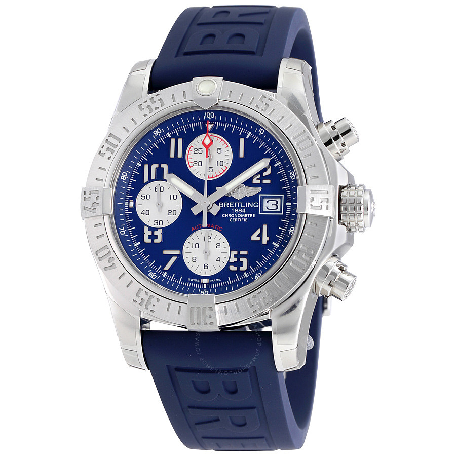 Breitling Avenger II Blue Dial Automatic Men's Chronograph Watch A1338111-C870-158S-A20S.1