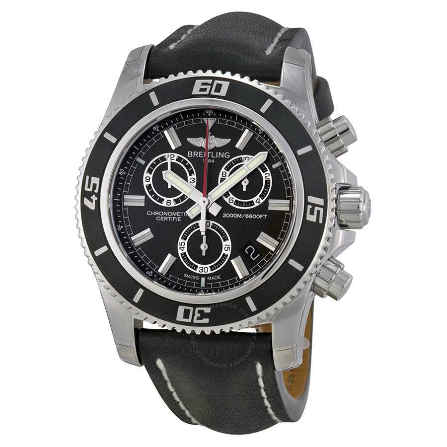 Breitling SuperOcean Chronograph M2000 Black Dial Men's Watch A73310A8-BB73-441X-A20BA.1