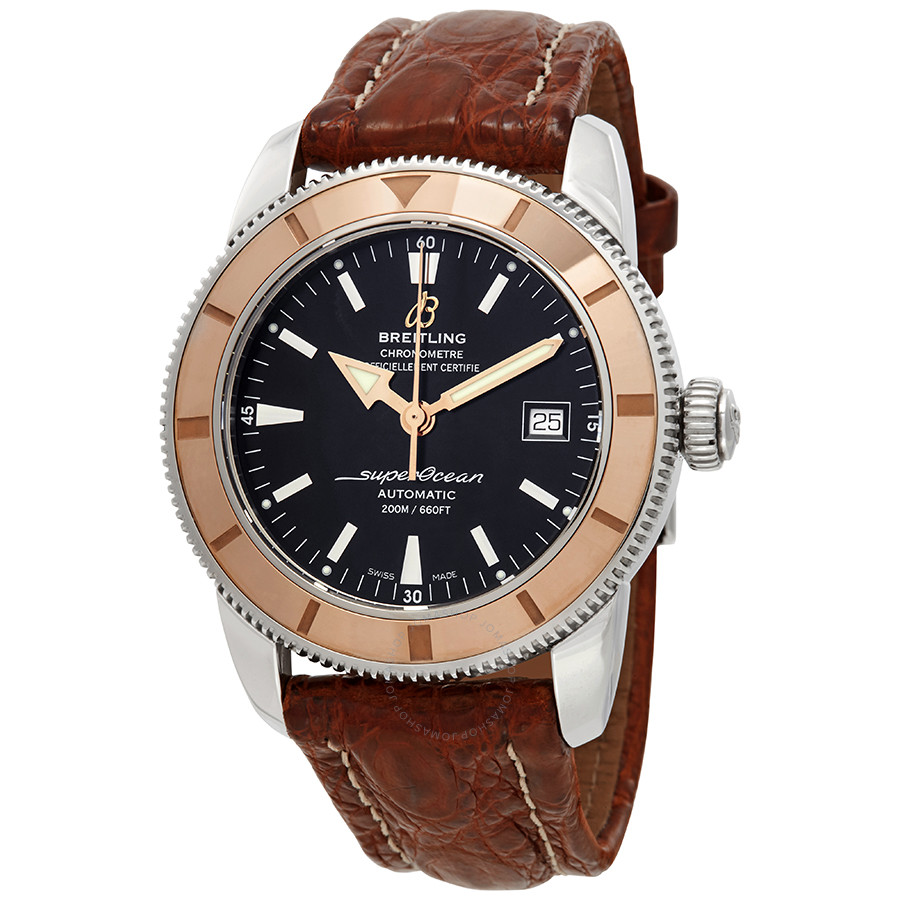 Breitling Superocean Heritage 42 Automatic Chronometer Men's Leather Watch U1732112/BA61BRCT