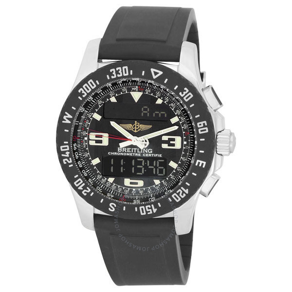Breitling Airwolf Raven Men's Analog-Digital Watch A7836423-B9-134S