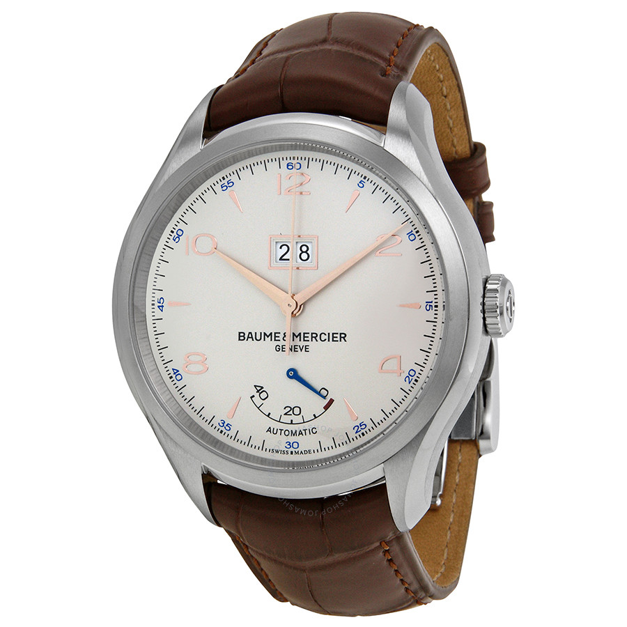 Baume et Mercier Clifton Automatic Silver Dial Men's Watch MOA A10205