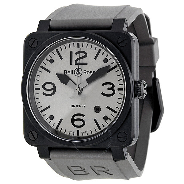 Bell and Ross Commando Automatic Grey Dial Men's Watch BR0392-COMMANDO