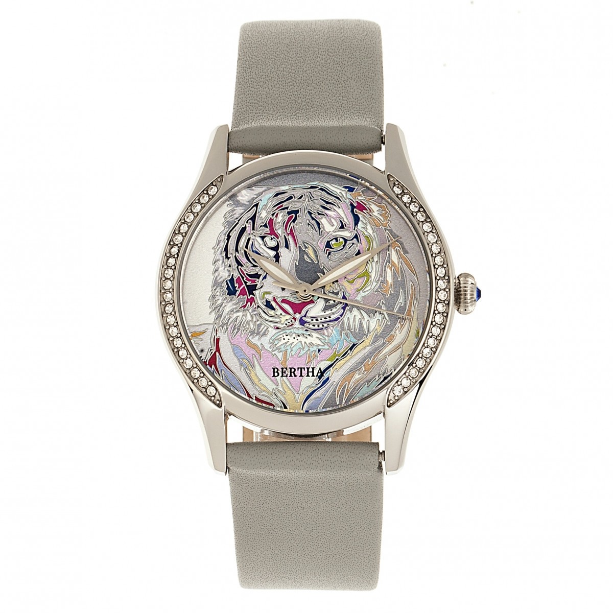 Bertha Annabelle Tiger Quartz Crystal Ladies Watch BR9202