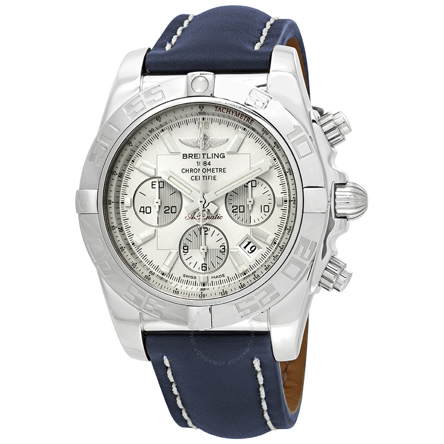 Breitling Chronomat Chronograph Automatic Silver Dial Men's Watch AB011012/G684-105X A20BA.1 AB011012/G684-105X-A20BA.1