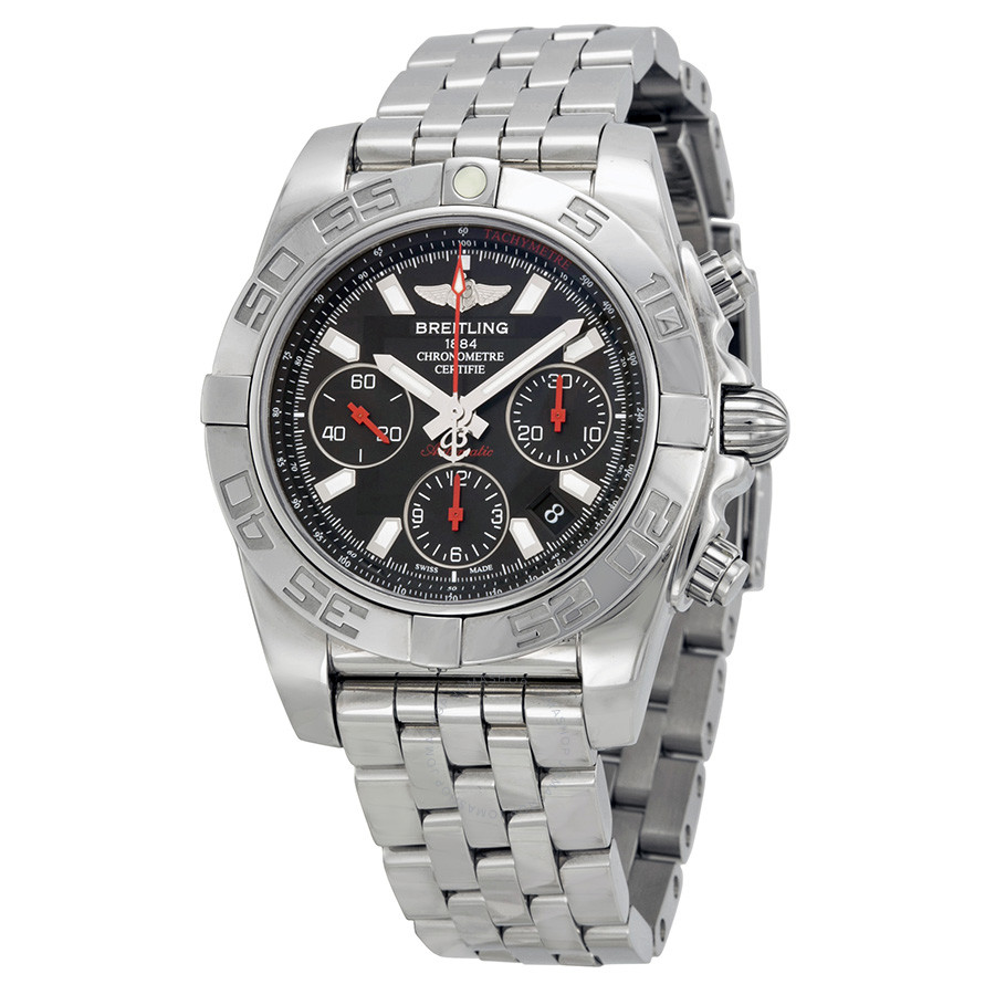 Breitling Chronomat 41 Automatic Men's Watch AB014112-BB47SS AB014112-BB47-378A
