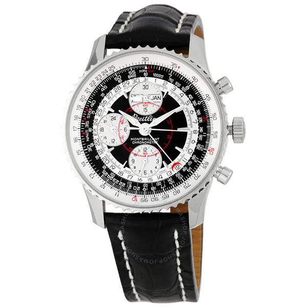 Breitling Montbrilliant Datora Black Dial Men's Watch A2133012-B993