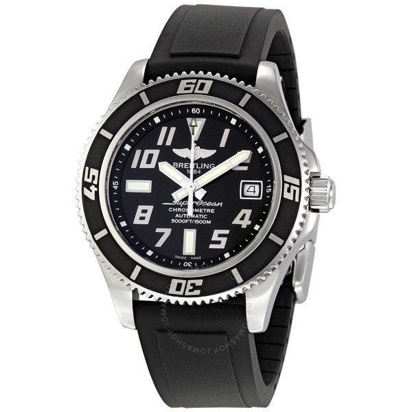 Breitling Superocean 42 Black Dial Automatic Men's Watch A1736402-BA28BKPD A1736402/BA28