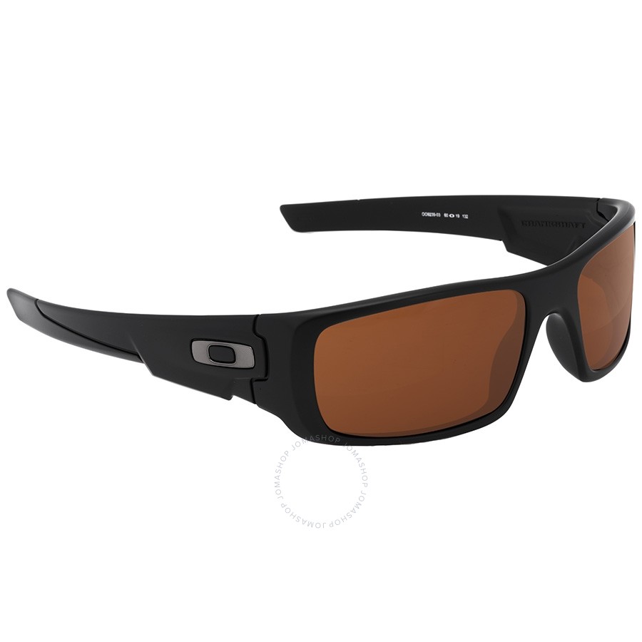 Oakley Crankshaft Dark Bronze Rectangular Sunglasses OO9239-923903-60