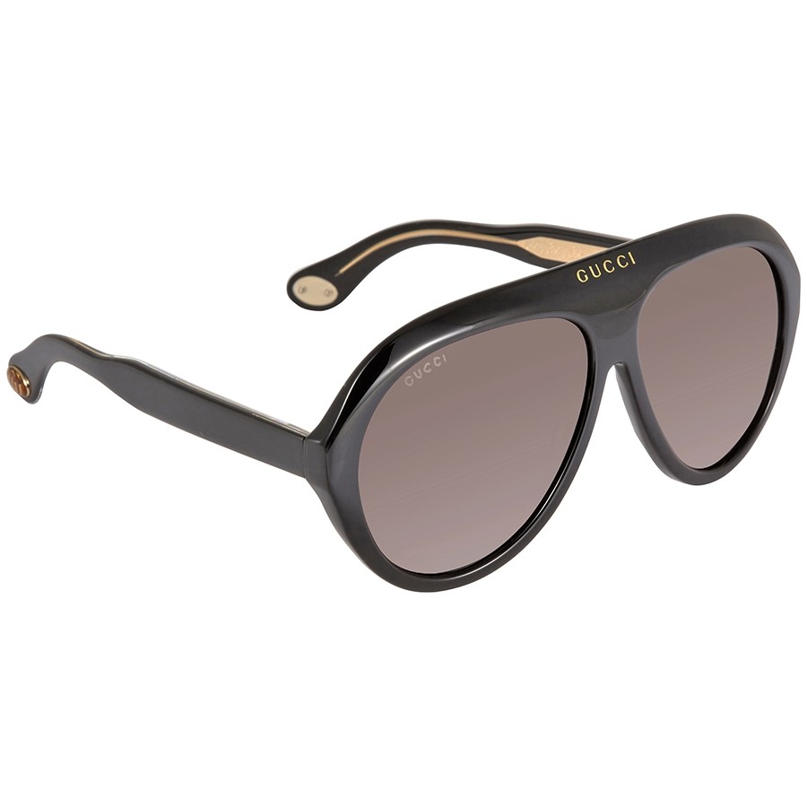 Gucci Gucci Grey Pilot Unisex Sunglasses GG0479S00161 GG0479S00161