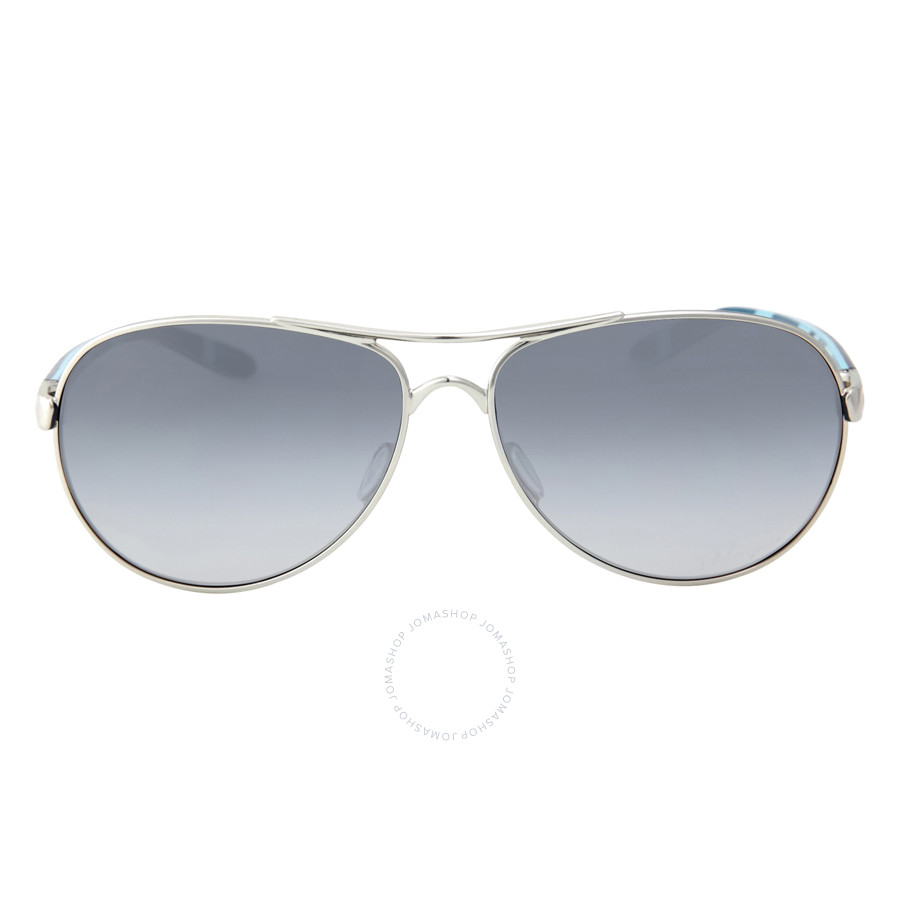 Oakley Feedback Grey Gradient Polarized Sunglasses OO4079-407907-59