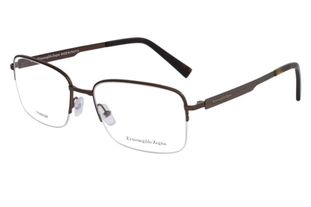 Zegna Chocolate Eyeglasses EZ5025 029 54