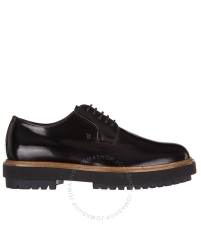 Tod's Men's Derby Shoes in Black XXM0ZW0H370AKT9999
