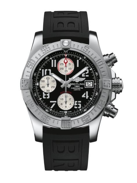 Breitling Breitling Avenger II Chronograph Automatic Volcano Black Dial Men's Watch A13381111B2S2 A13381111B2S2