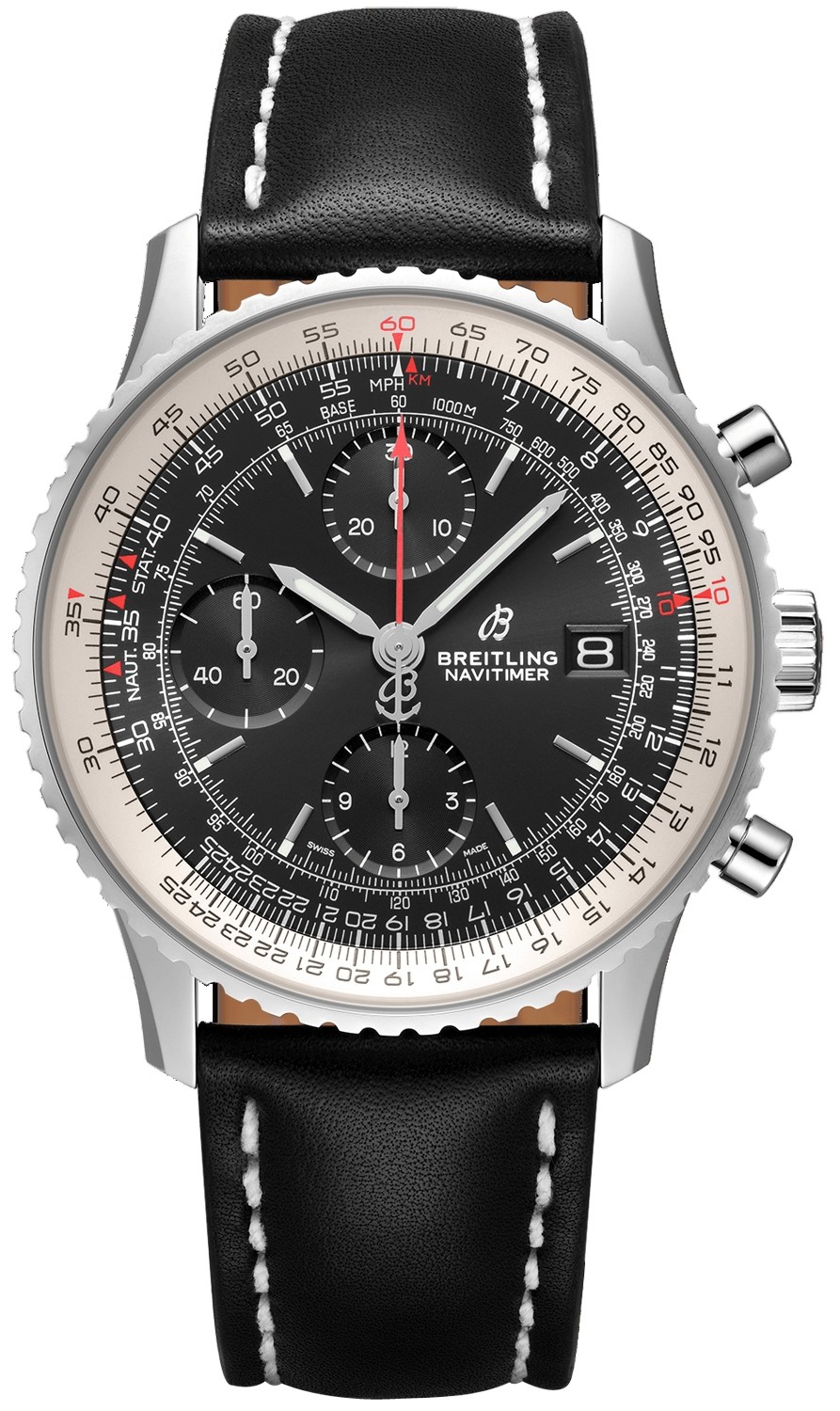 Breitling Navitimer 1 Chronograph Automatic Black Dial Men's Watch A13324121B1X2